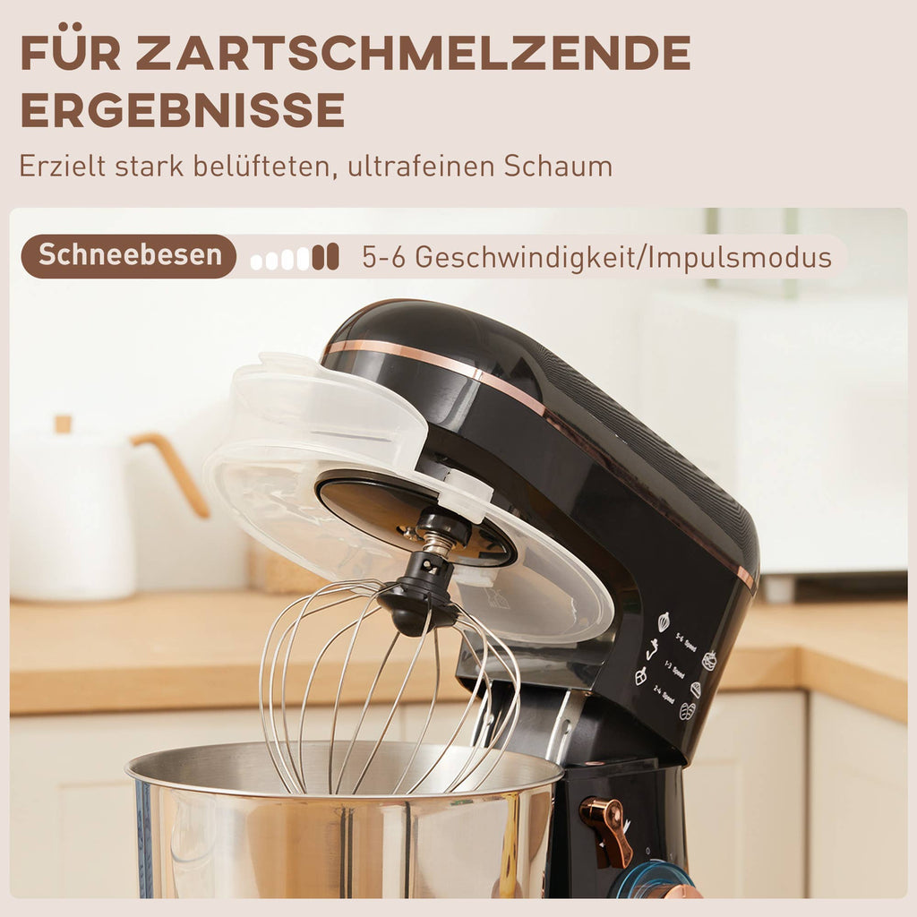 MH Handel GmbH - Blender, food processor, electric whisk, 6 speeds, black: Black / 41 cm x 26 cm x 32 cm