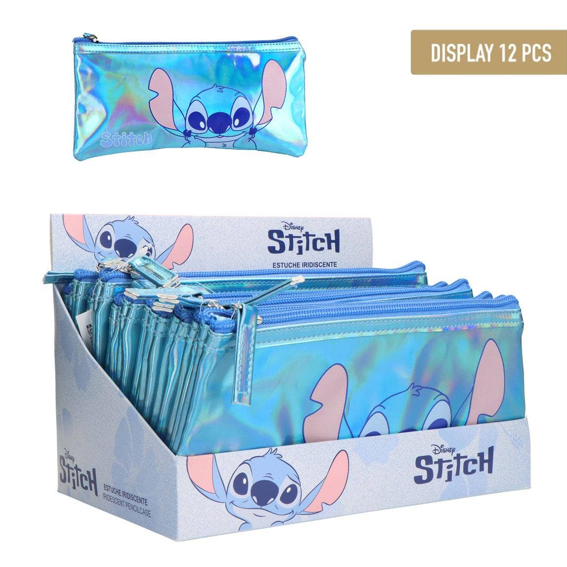 Astuccio porta tutto x bimbi della disney con stampa STITCH -