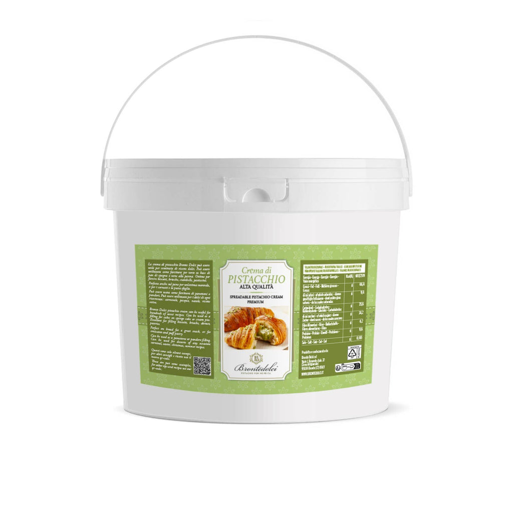 Bronte Dolci - CREMA DI PISTACCHIO DA 5 KG